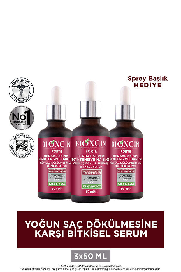 Bioxcin Forte Yoğun Saç Dökülmesine Karşı Bitkisel Serum