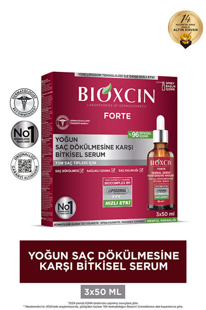 Bioxcin Forte Yoğun Saç Dökülmesine Karşı Bitkisel Serum