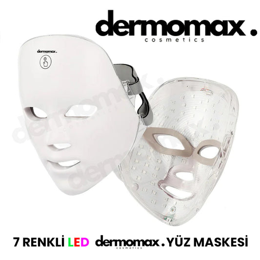 DermoMax LED Maske + 2000TL DEĞERİNDE  BOYUNLUK HEDİYE!