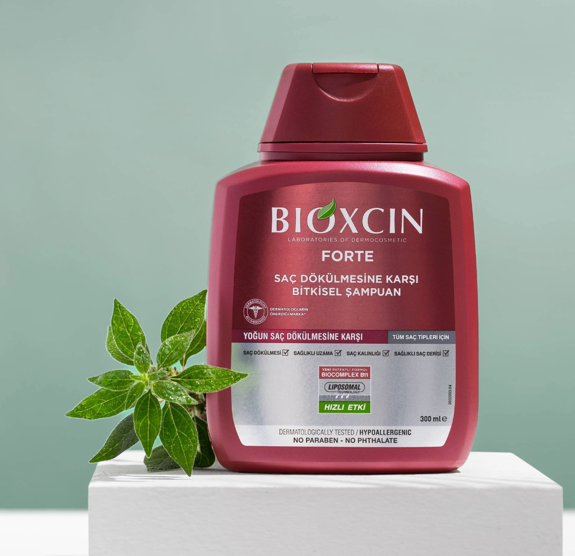 Bioxcin Forte 300 ml Şampuan - Yoğun Dökülme Şampuanı Tüm Saç Tipleri
